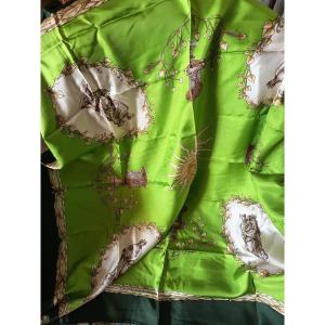 Foulard "statues Terre et Eau" du château de Versailles 