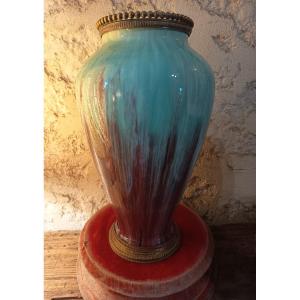 Vase signé Eugène Baudin 