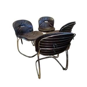 Série de chaises Giorgio Rinaldi