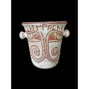 Champagne Stoneware Seal Accolay