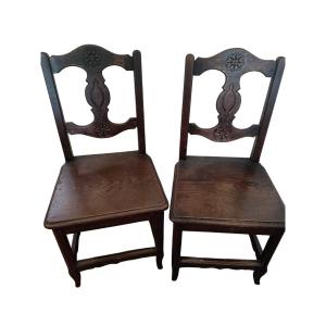 Série de 4 chaises 