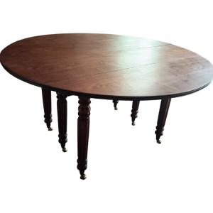 Louis Philippe Table On Six Legs