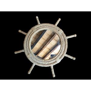 Miroir 'Gouvernail" Audoux et Minet