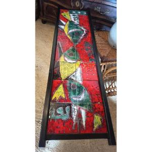 Table basse année 60 de M.D Picard