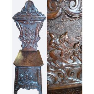 Escabelle Chair In The Renaissance Style