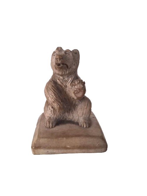 Little Terracotta Bear 1863 