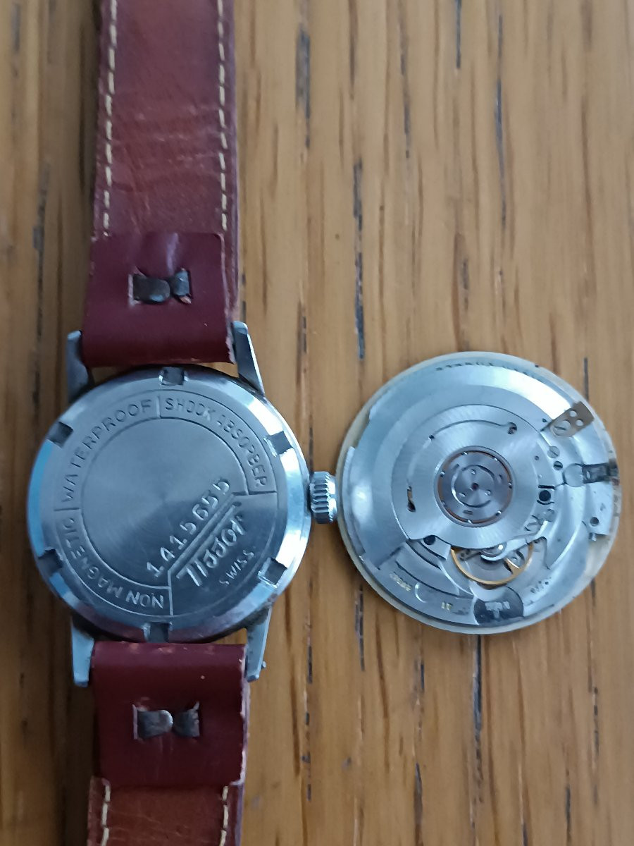 Montre "TISSOT Barth ZURICH "+ mouvement "ETERNAMATIC 3003"-photo-4