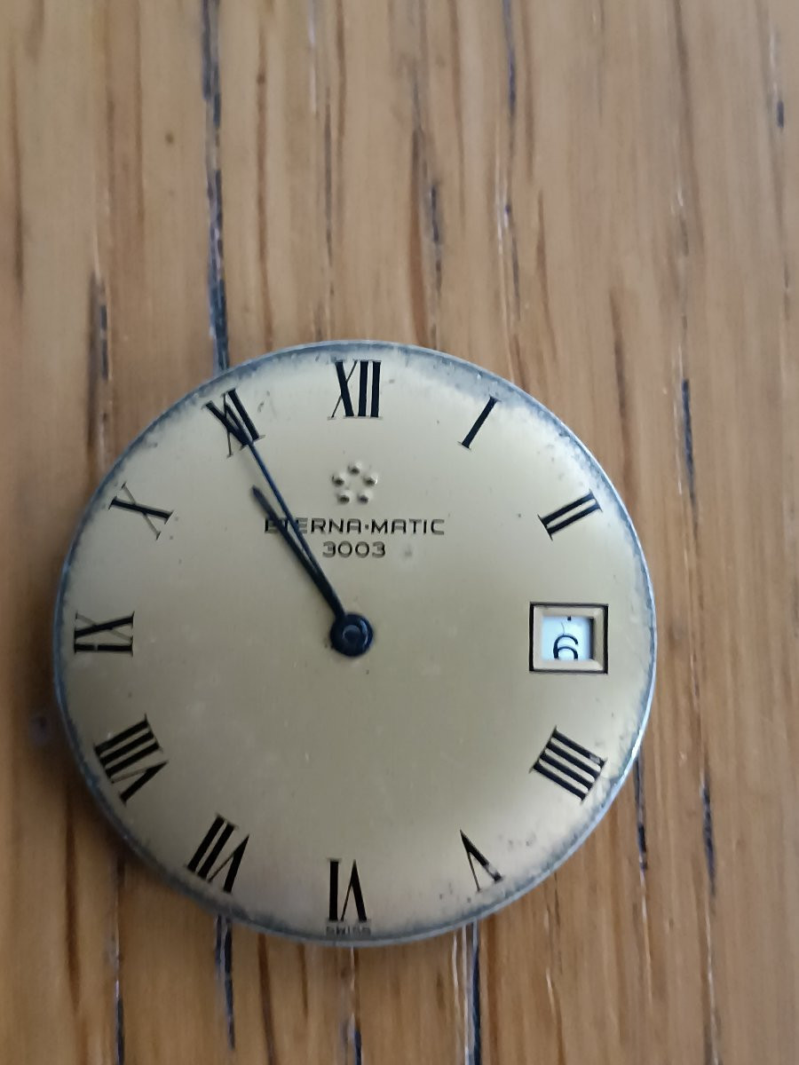 Montre "TISSOT Barth ZURICH "+ mouvement "ETERNAMATIC 3003"-photo-3