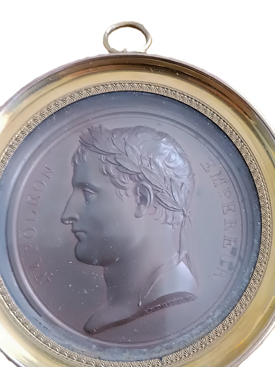 Miniature , médaille , Napoléon 1er par Andrieu-photo-3