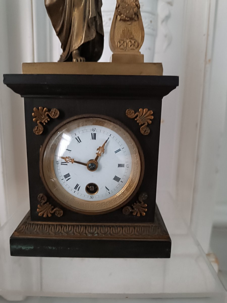 Inkwell In Patinated Bronze And Gilded Bronze -photo-4