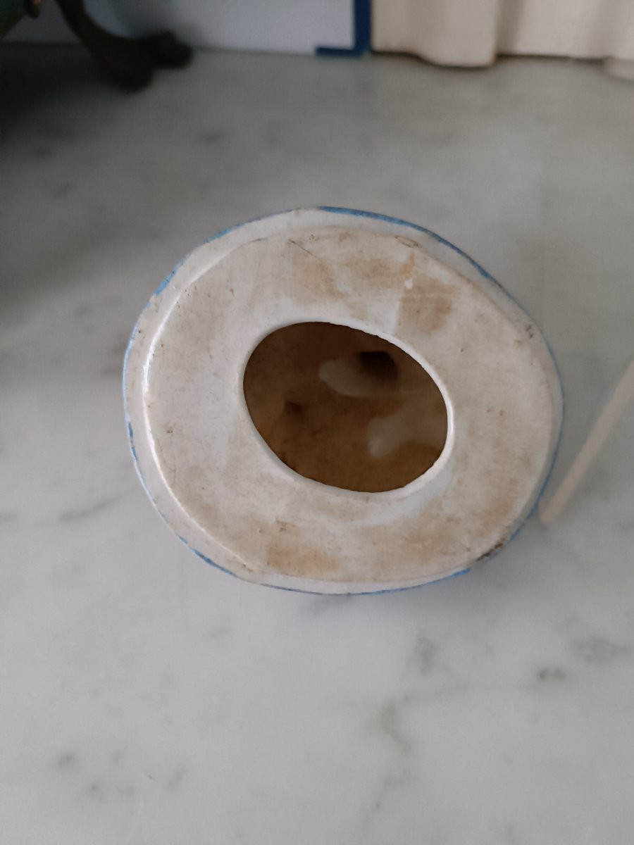 Art Nouveau Ceramic Tobacco Jar -photo-2