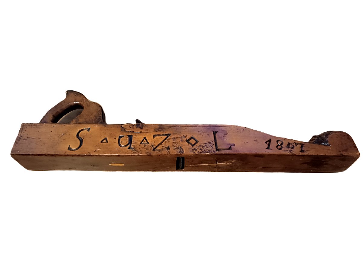 Large Carved Plane -photo-2