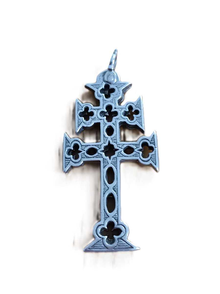 Silver Reliquary Pilgrim's Cross, Caravaca -photo-3
