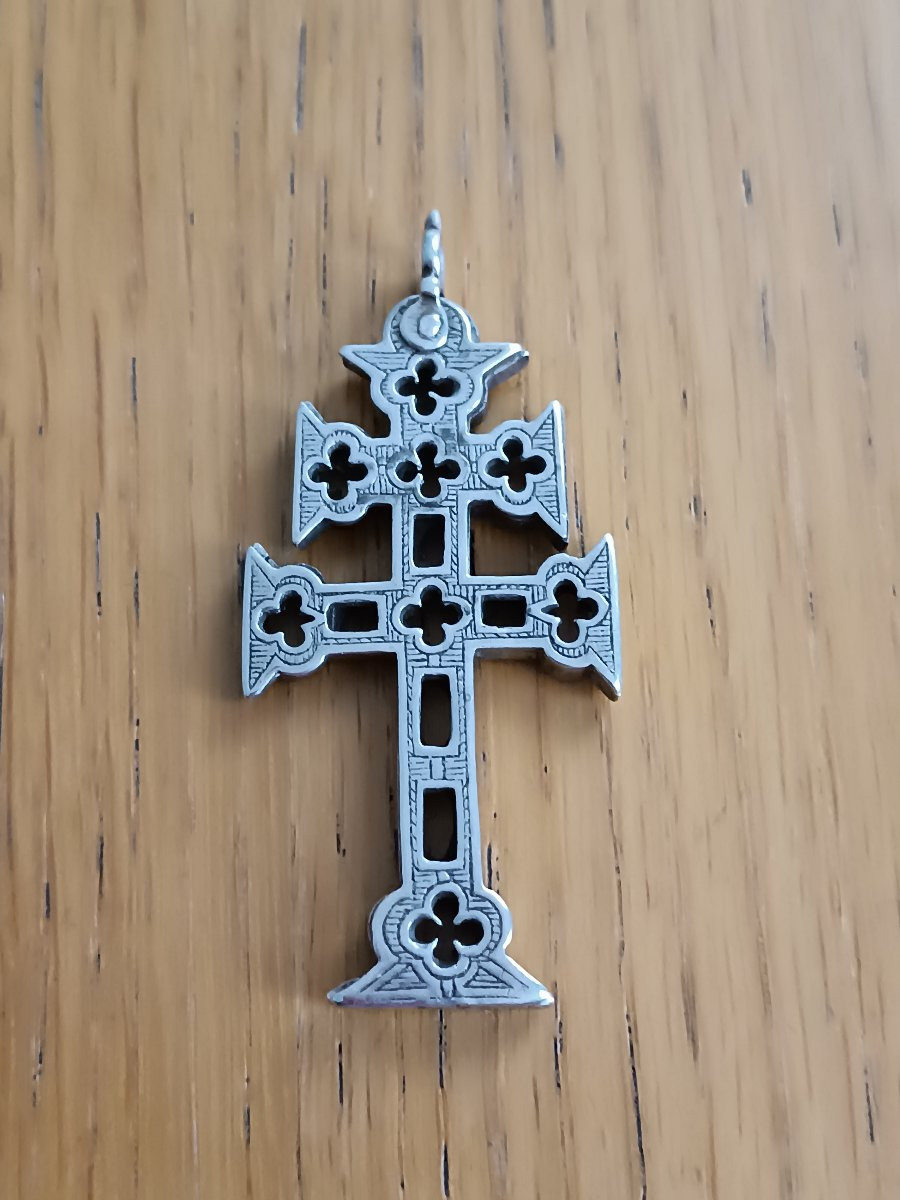 Silver Reliquary Pilgrim's Cross, Caravaca -photo-4