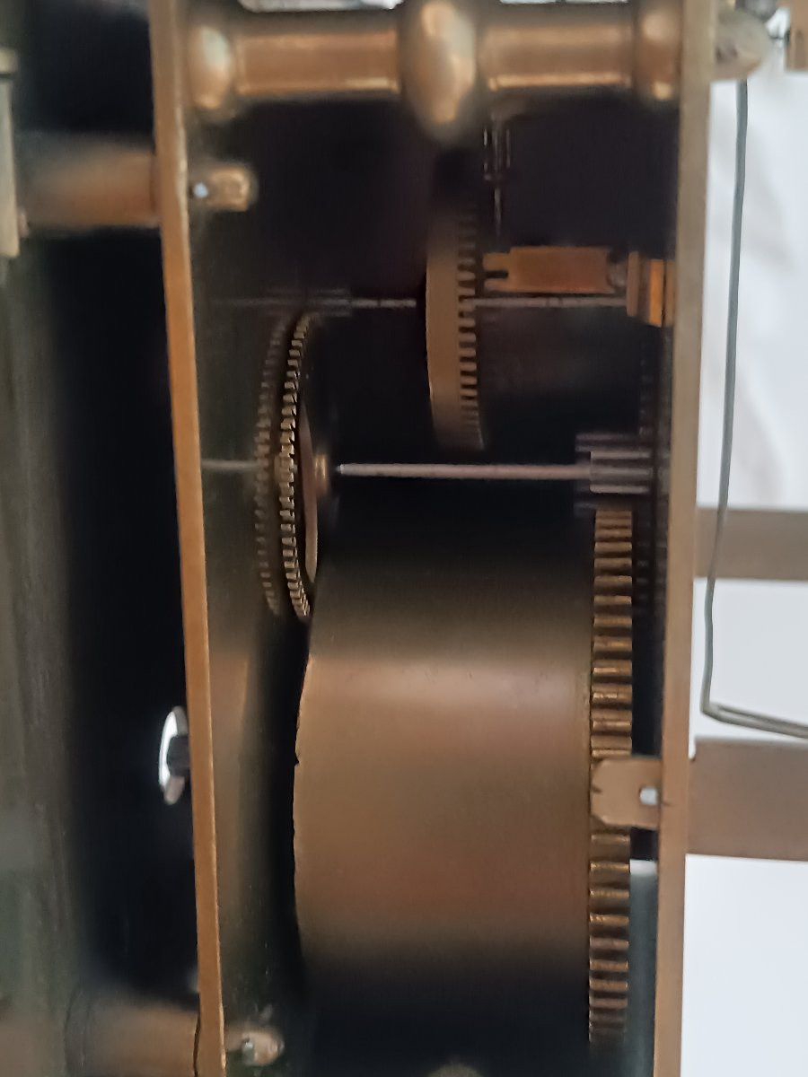 Louis XV Period Night Clock Signed De Beu In Paris-photo-2