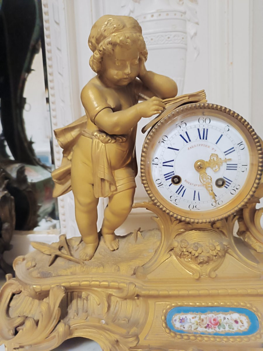 Gilt Bronze Clock-photo-3