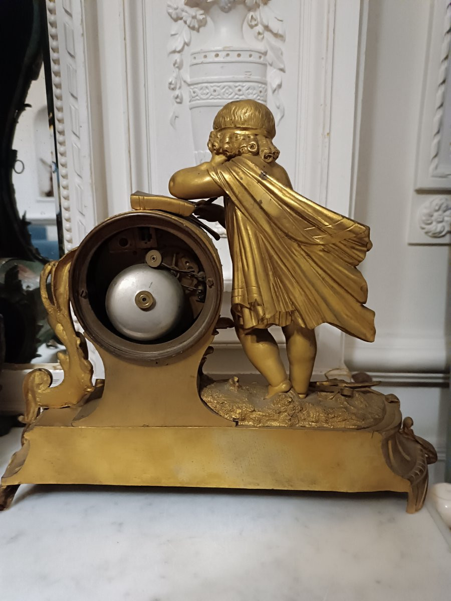Gilt Bronze Clock-photo-2