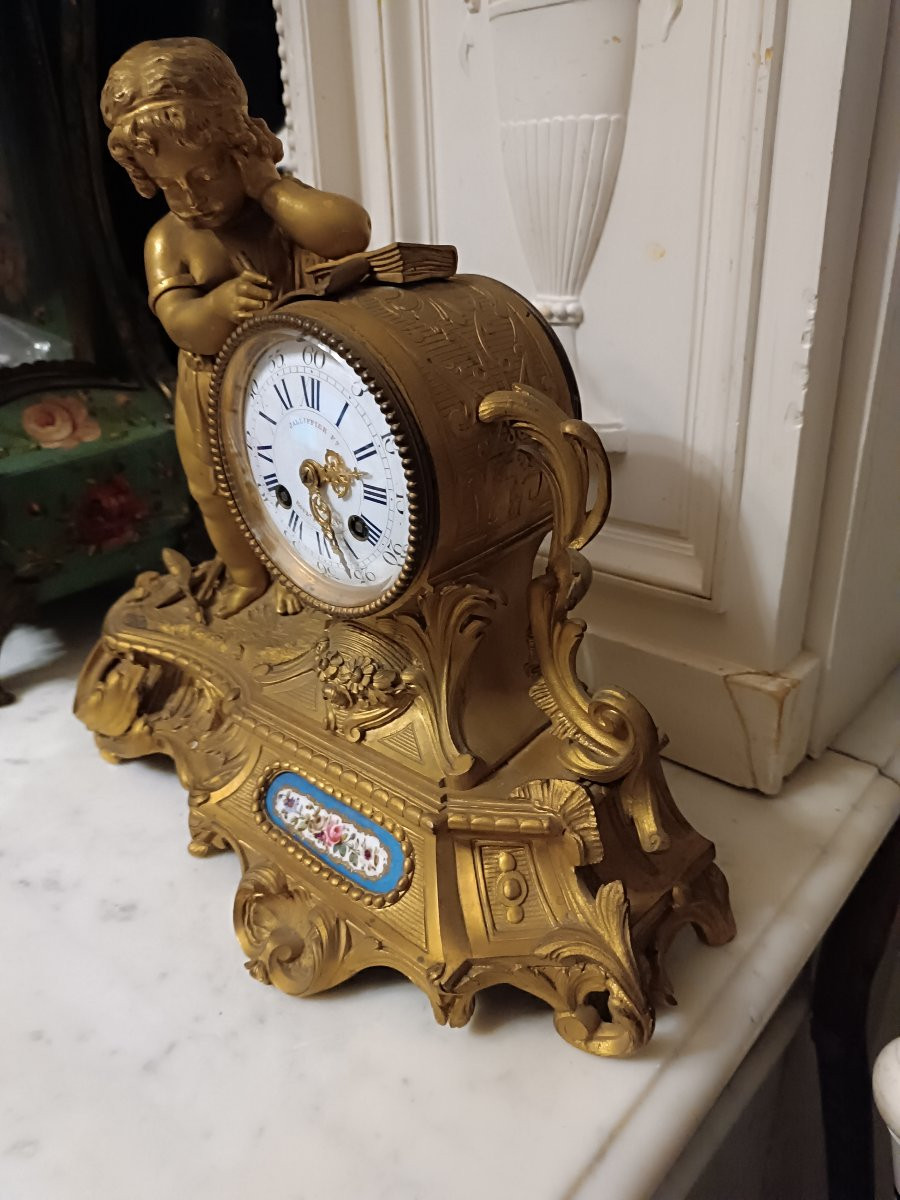 Gilt Bronze Clock-photo-4