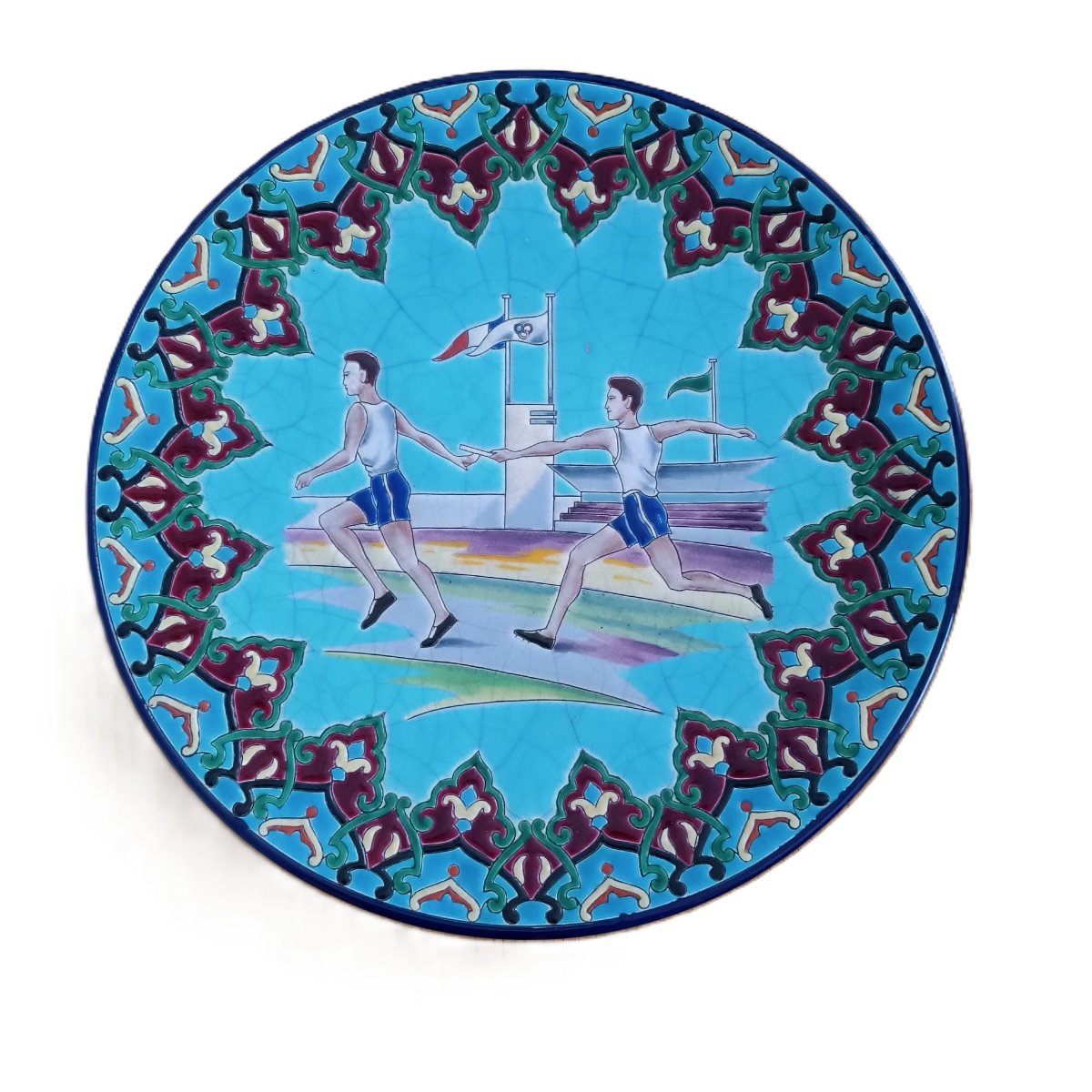 Plat aux  coureurs de relais 