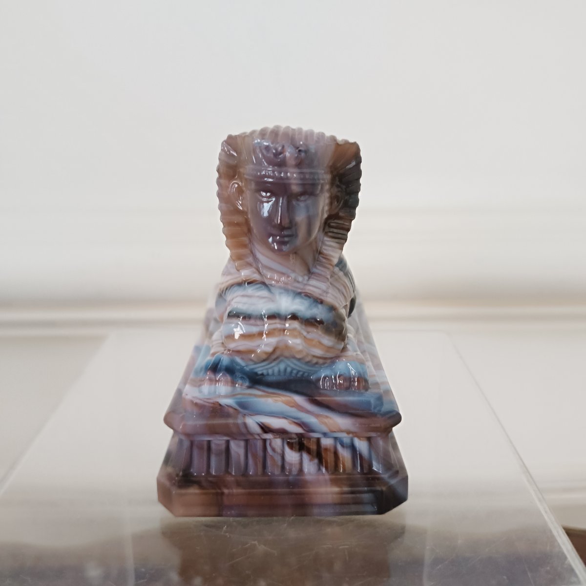 Sphinx en opaline de Portieux-photo-2