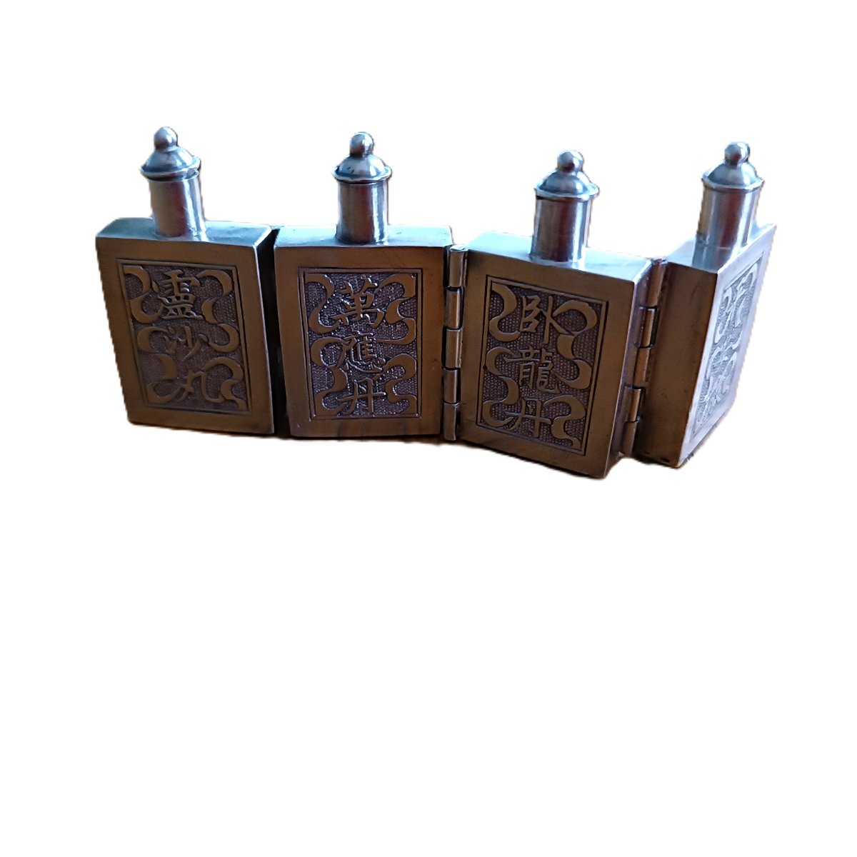 Chinese Silver Medicine Box -photo-2