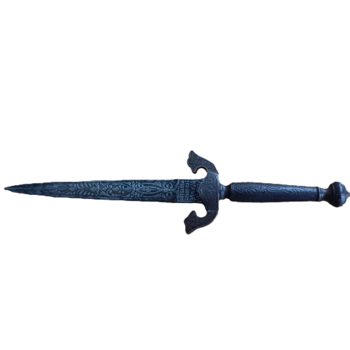 Finely Engraved Toledo Dagger 