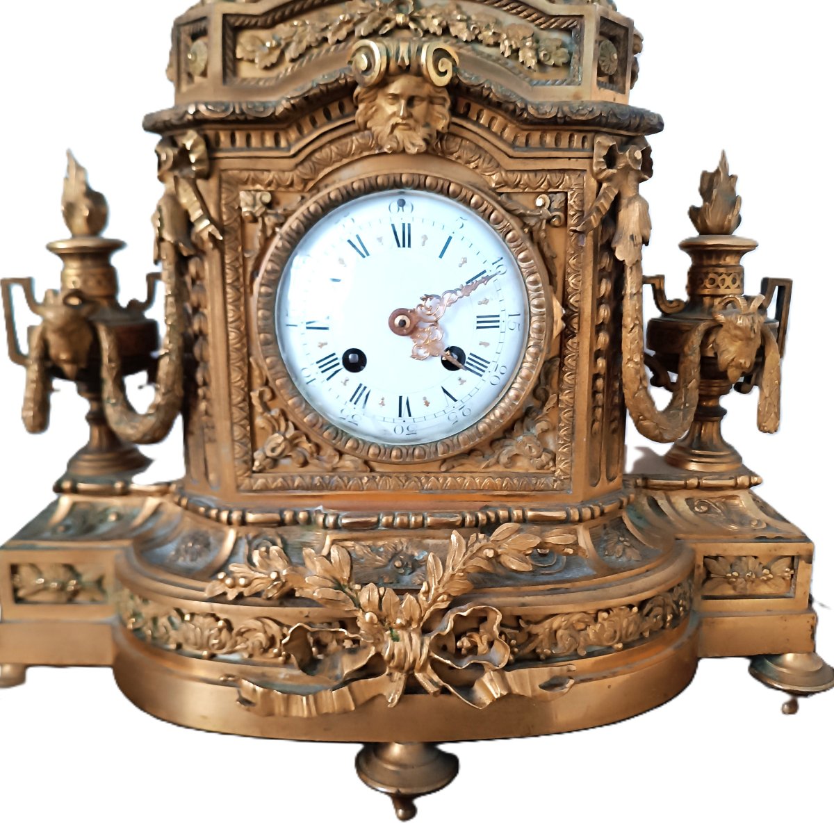 Gilded Bronze Clock -photo-3