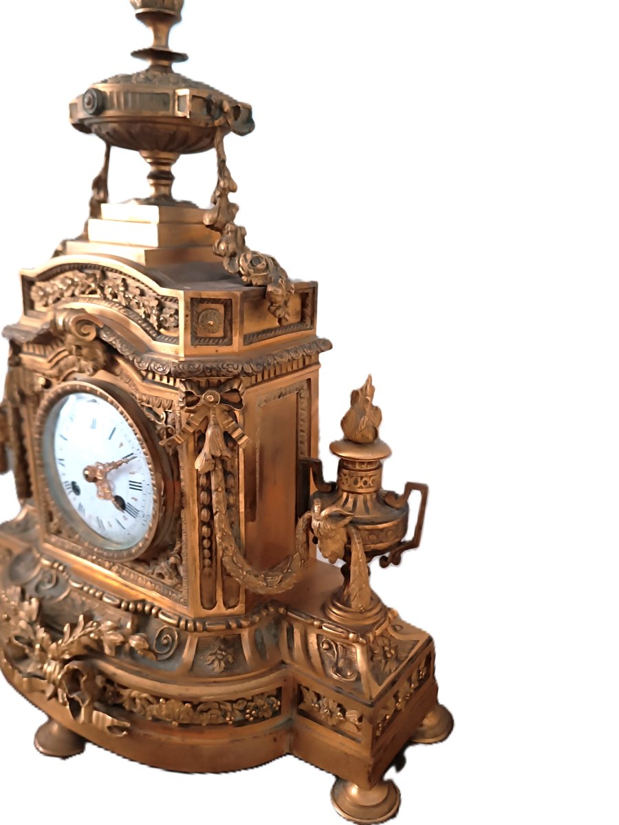 Gilded Bronze Clock -photo-2