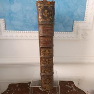 Supplément au dictionnaire oeconomique Tome 1 er Paris chez la veuve Estienne 1743