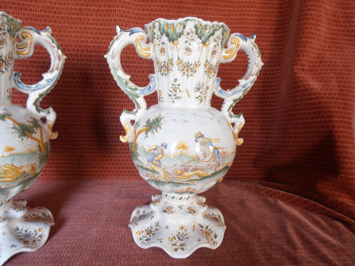 Paire De Vases -photo-3