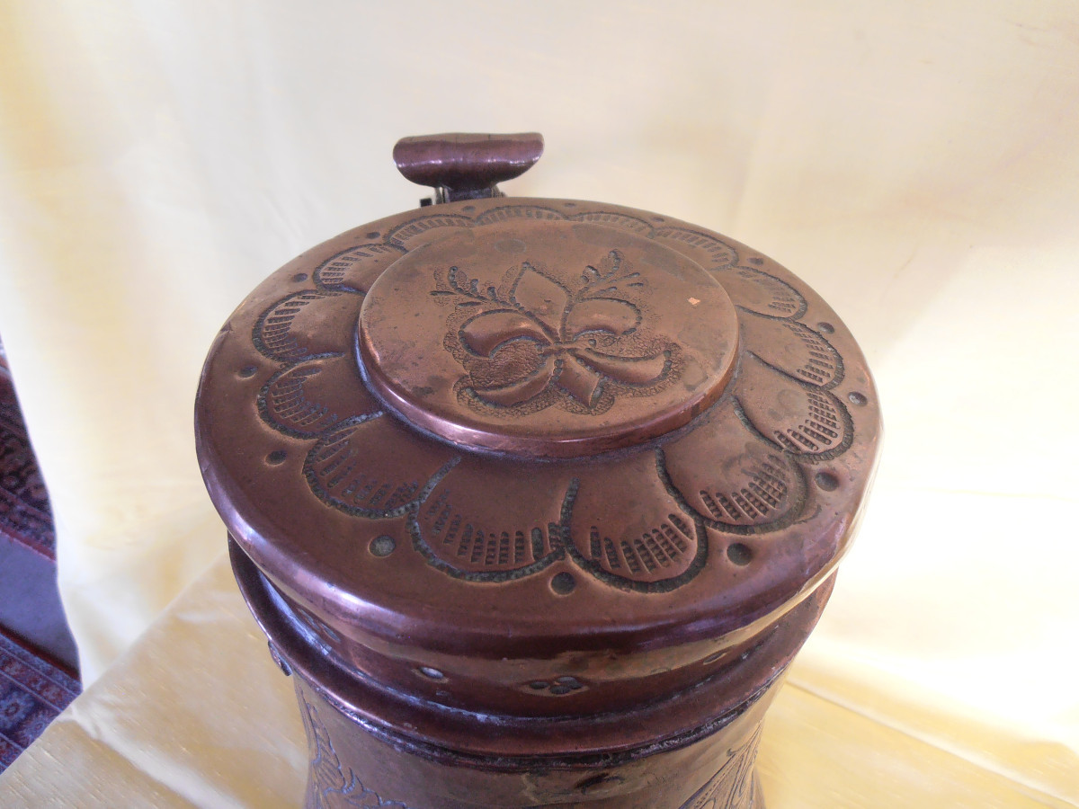 CUIVRE POT A EAU -photo-2