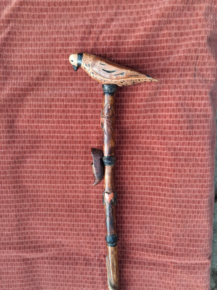 Folk Art Cane 