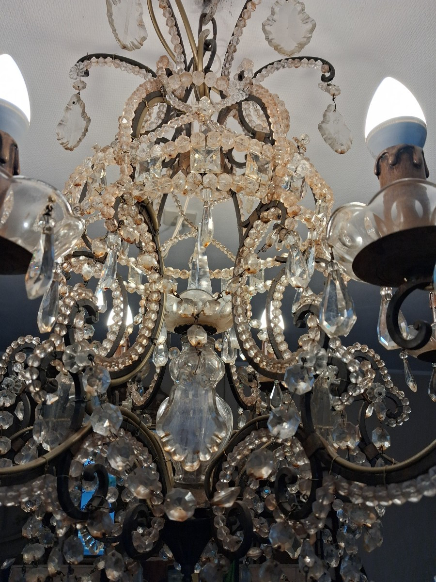 Lustre à pampilles -photo-2