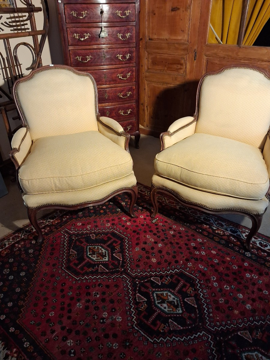 Paire de fauteuils 