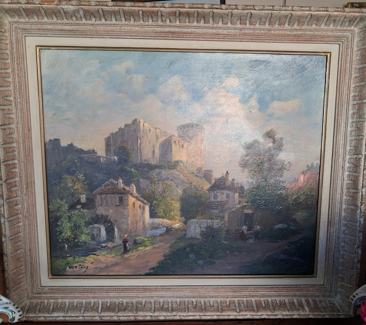 Oil On Canvas Painting