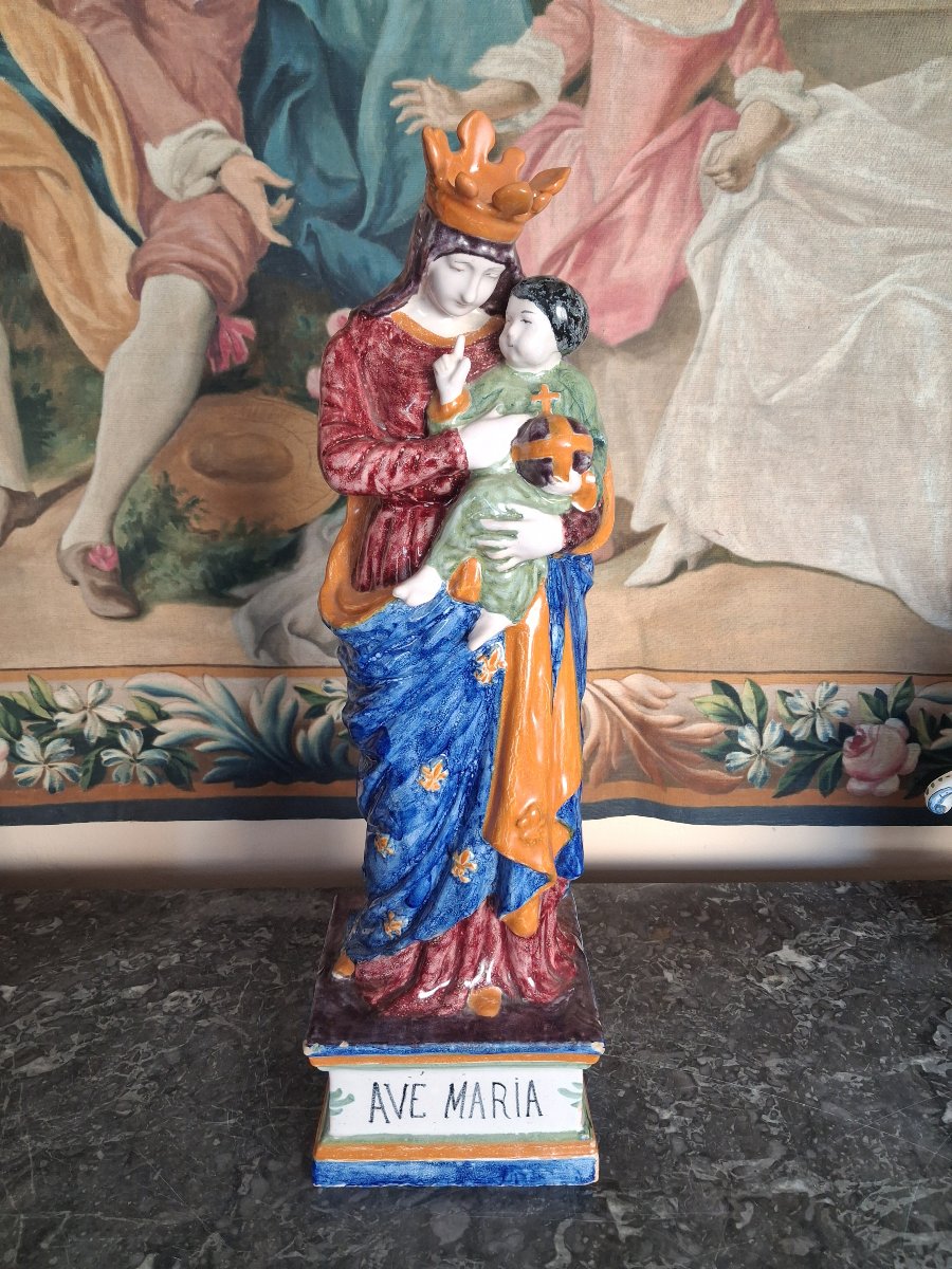 Ceramic Virgin -photo-2