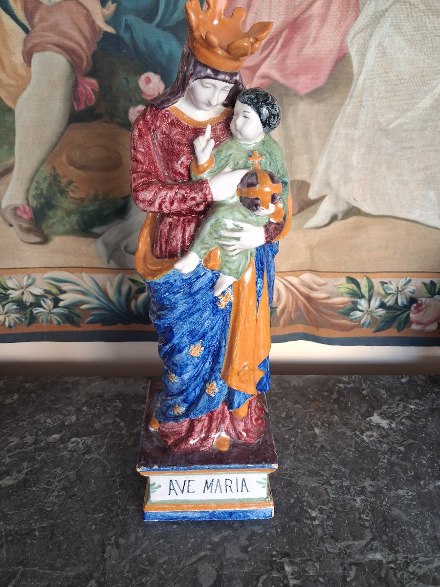 Ceramic Virgin -photo-3