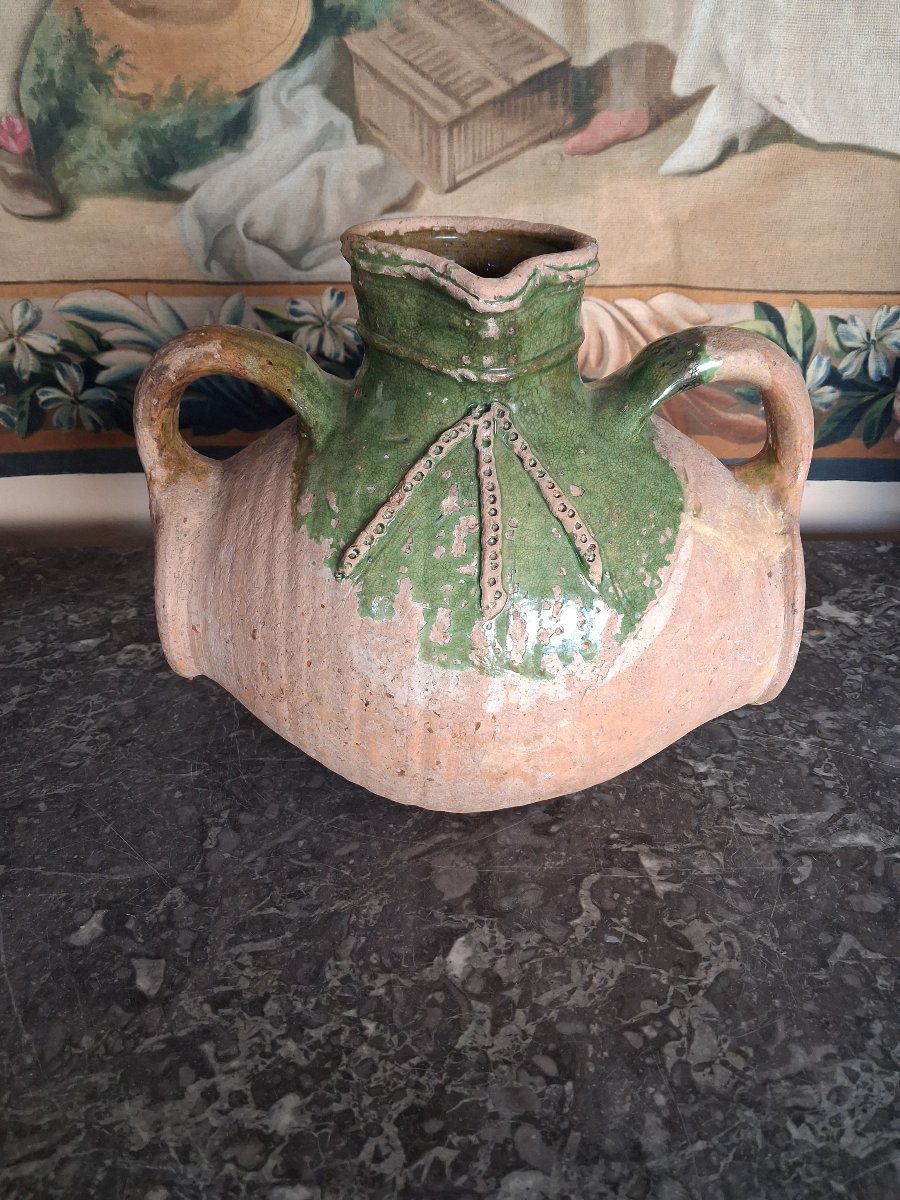   "  Oil Jug  18th Century  "-photo-2