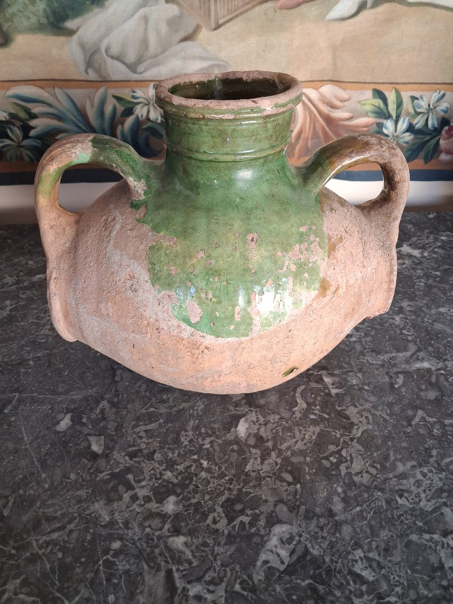  "  Oil Jug  18th Century  "-photo-3
