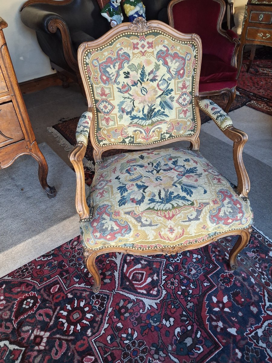 Pair Of Armchairs, 19th Century -photo-1