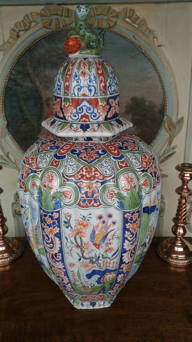 Proantic Grand Vase De Delft