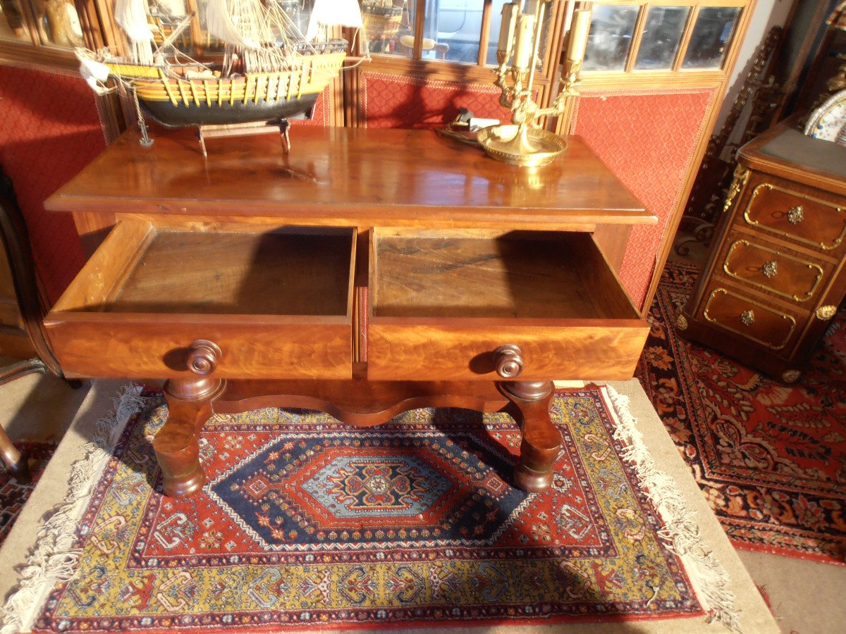 Mahogany Console-photo-4