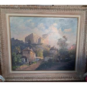Oil On Canvas Painting