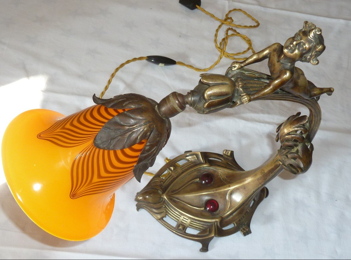 Lampe Art Nouveau-photo-3