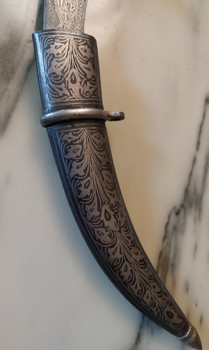 Damascus Dagger Knife-photo-4