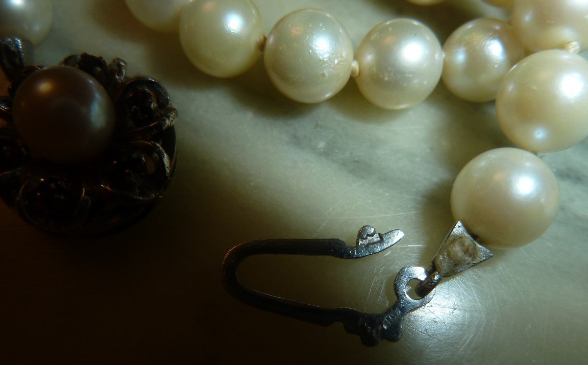 Collier Perles Et Or-photo-1