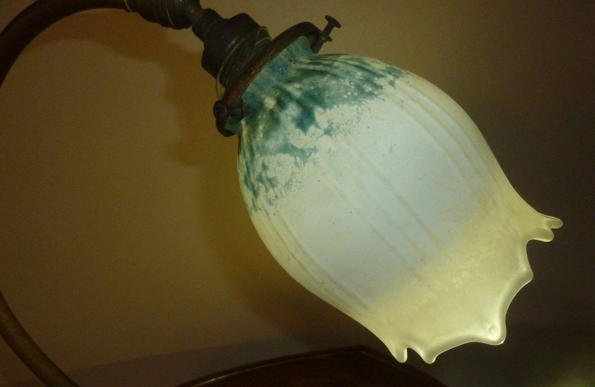 Lampe Daum- Art Nouveau-photo-3