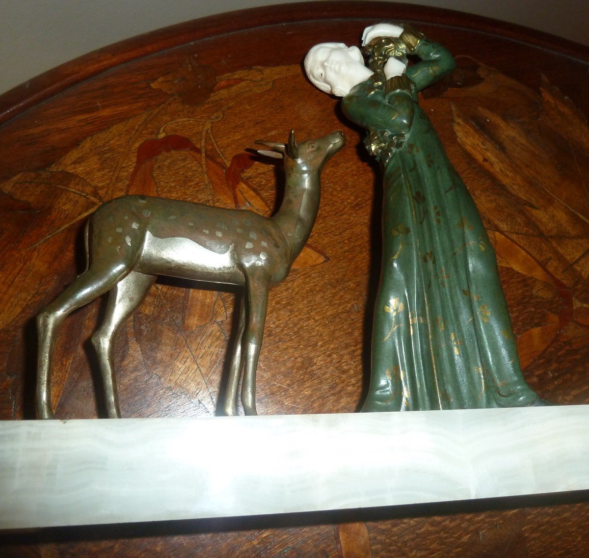 Art Deco Bronze By Ignacio Gallo-photo-4
