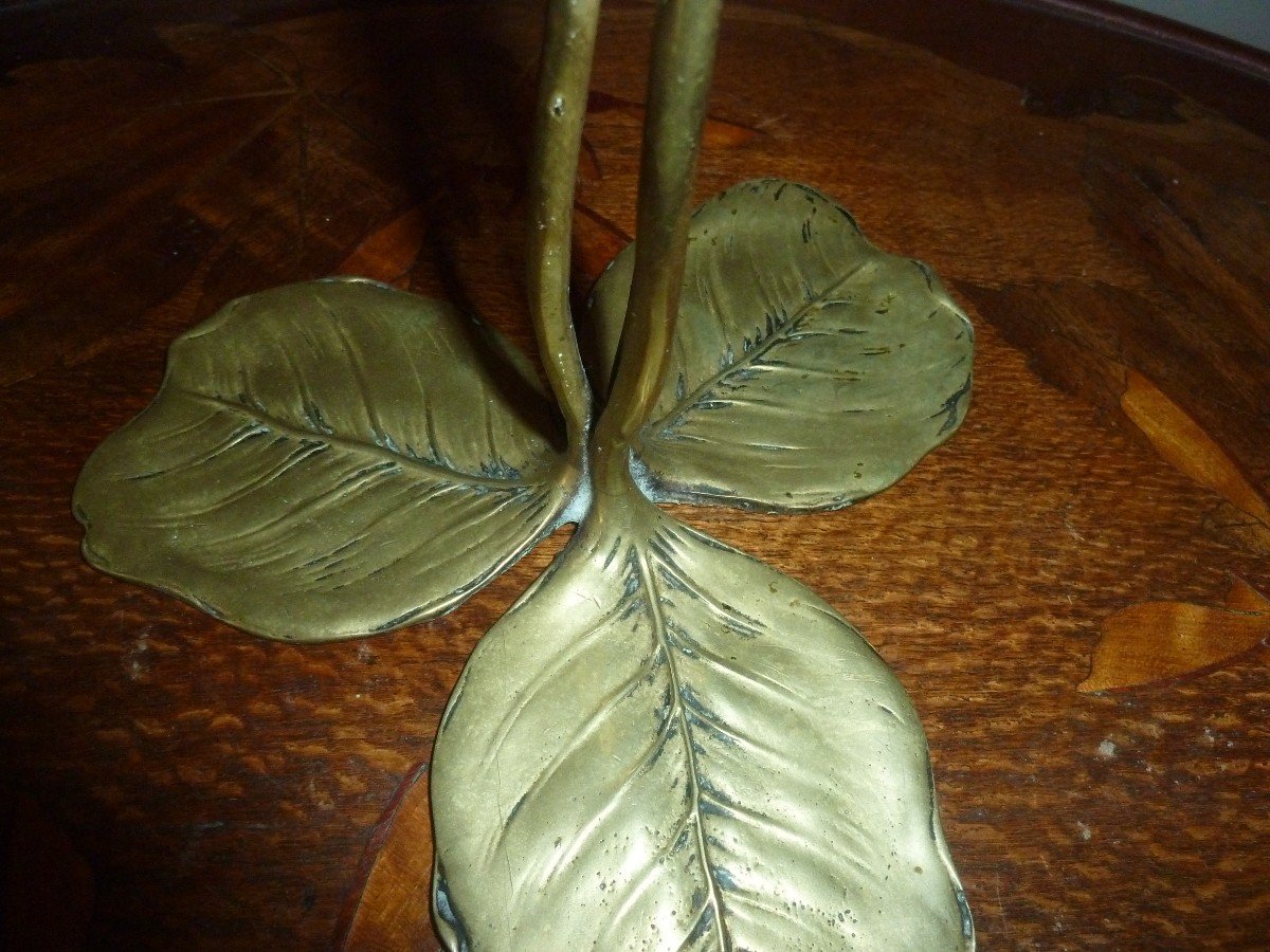 Art Nouveau Candle Holder-photo-2