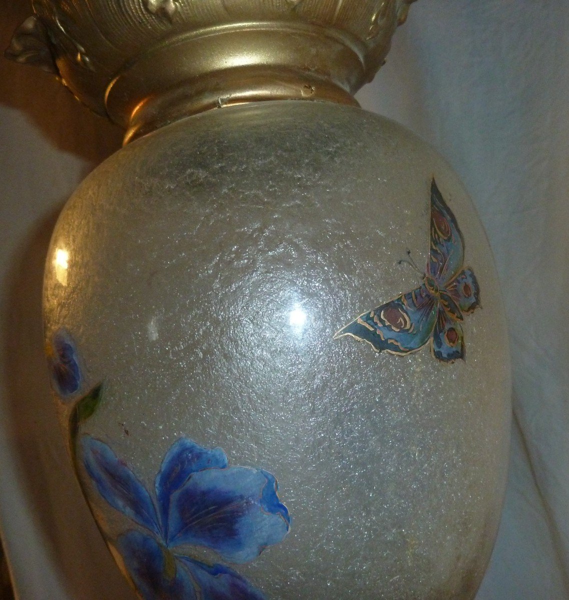 Lustre Art Nouveau-photo-3